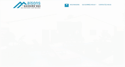 Desktop Screenshot of maisonsdaujourdhui.com